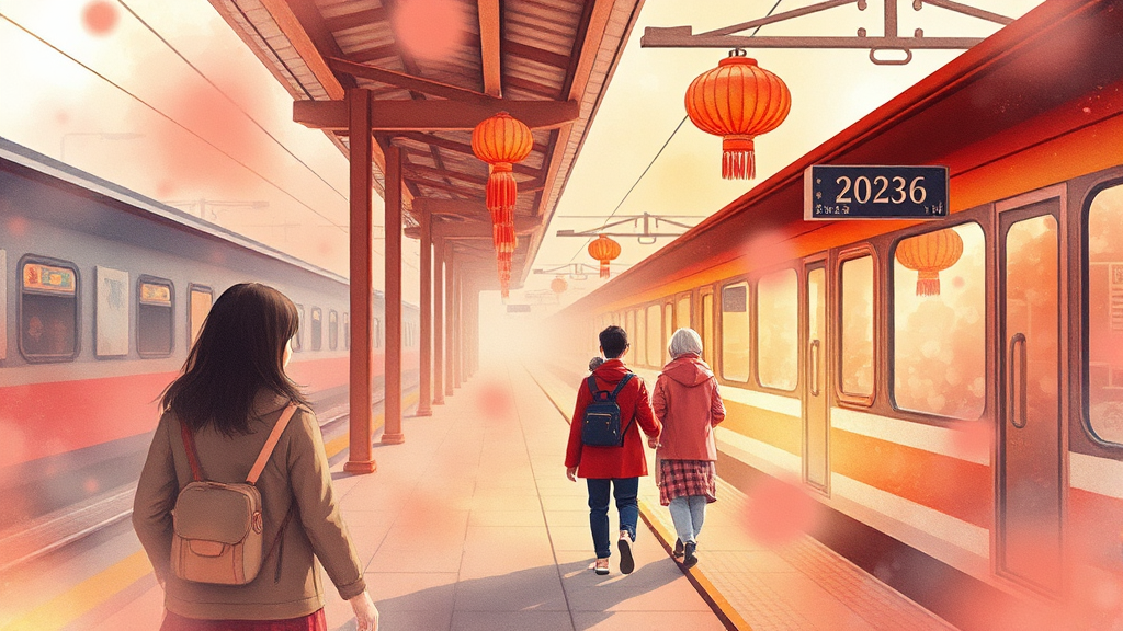 2026 설날 예매 분석 (watercolor 스타일)