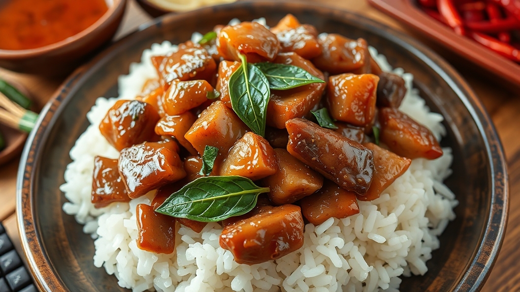 제육볶음 맛있게 즐기는 팁 (realistic 스타일)