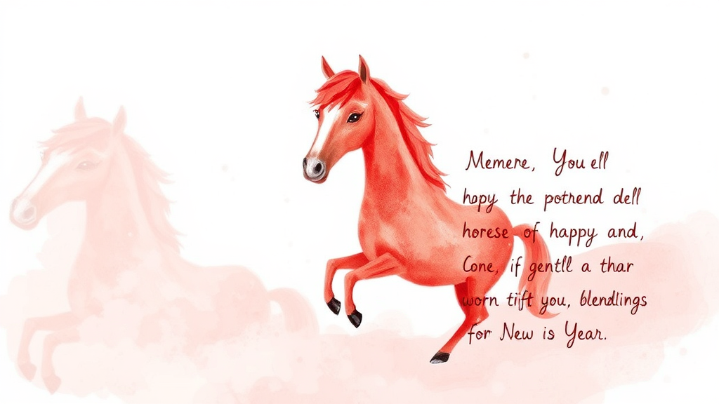 연하장 작성 시 유의사항 및 추가 팁 (watercolor 스타일)