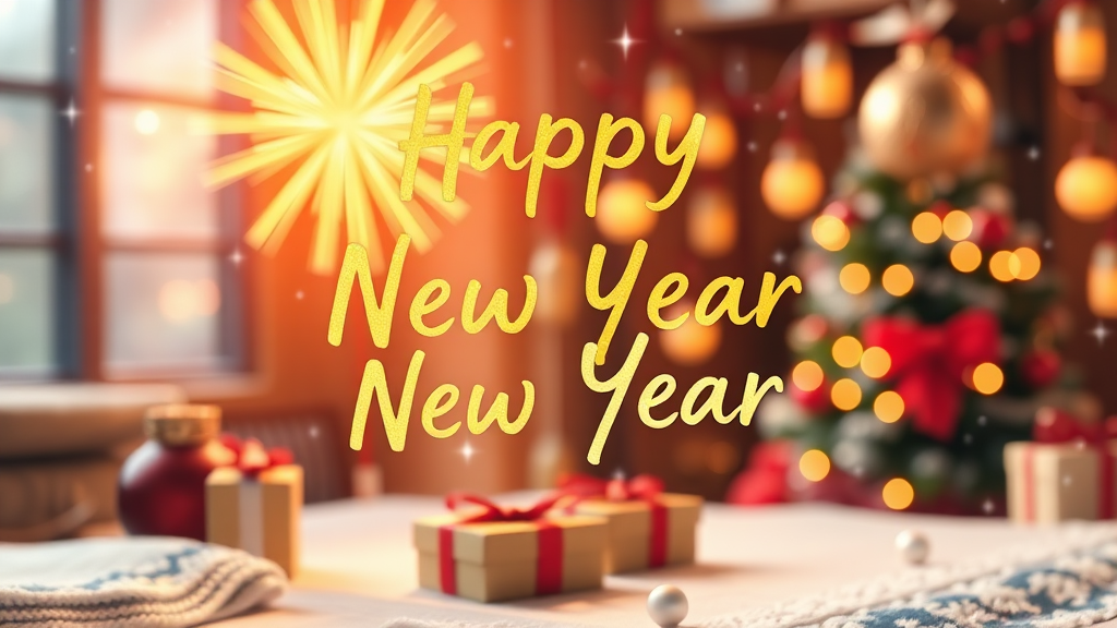 모바일 연하장 제작 및 활용 팁 (realistic 스타일)