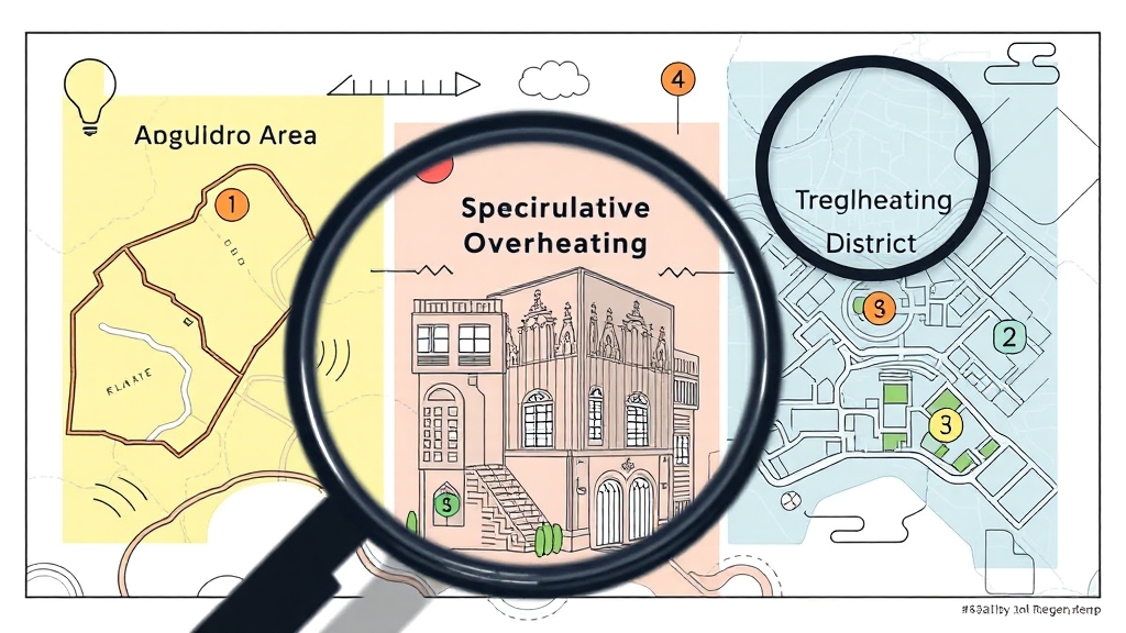 규제지역 종류와 특징 (illustration 스타일)
