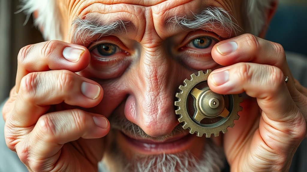 정년연장의 긍정적 효과 (realistic 스타일)