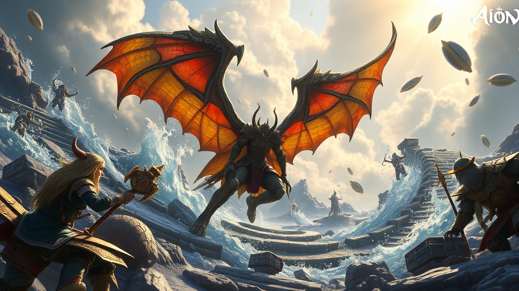 아이온2 100일 기념 업데이트: 새로운 즐길 거리와 함께하는 쿠폰 (realistic 스타일)