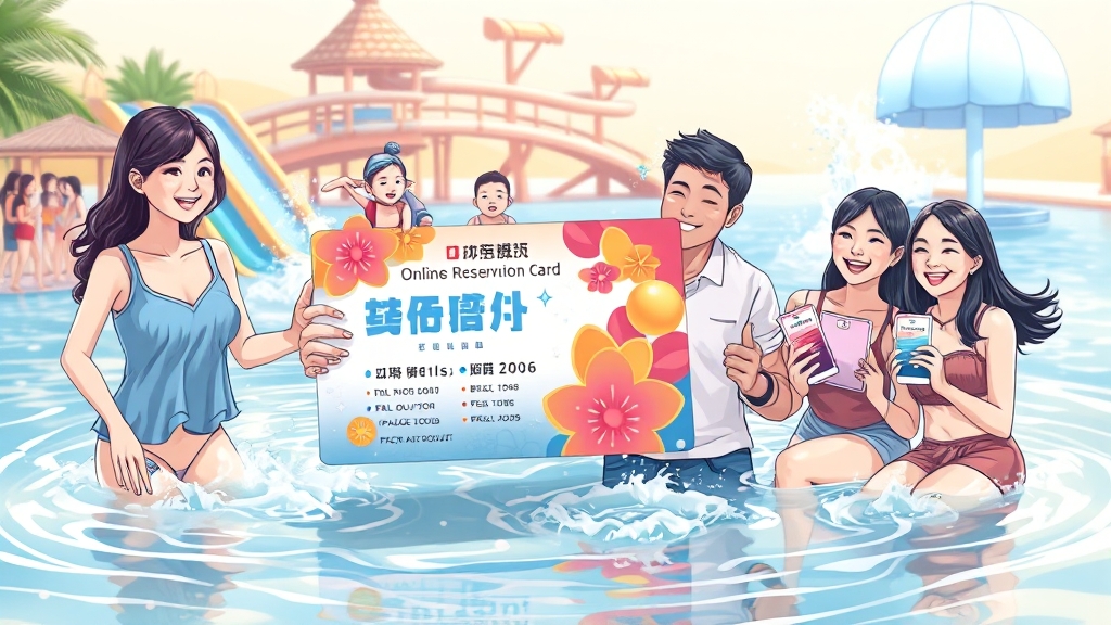 온라인 예매 & 제휴 혜택 활용법 (illustration 스타일)