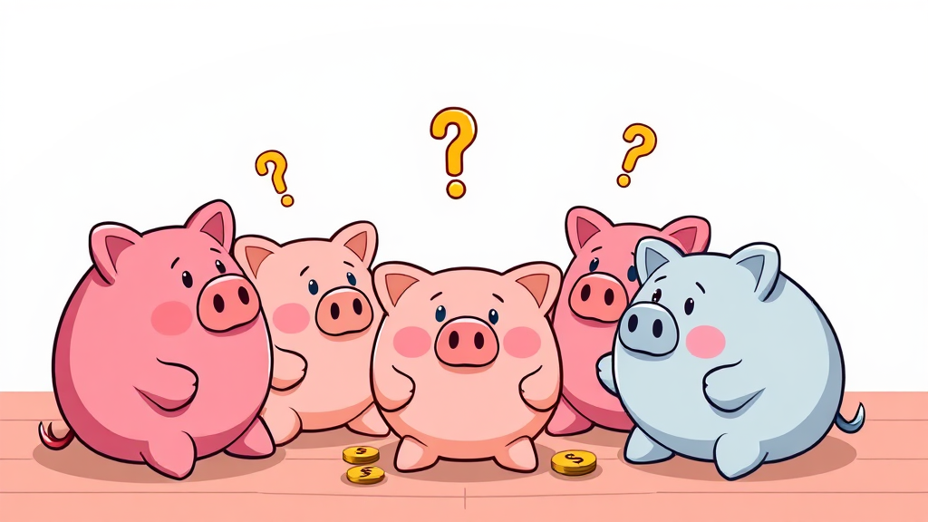 모임통장 금리 비교 분석 (cartoon 스타일)