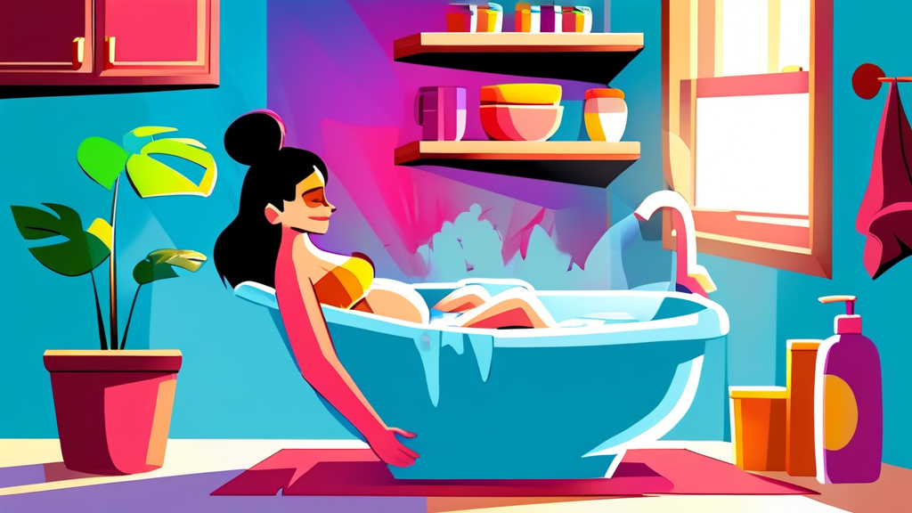 수술 후 관리와 회복: 출산 후 치질 수술의 모든 것 (cartoon 스타일)