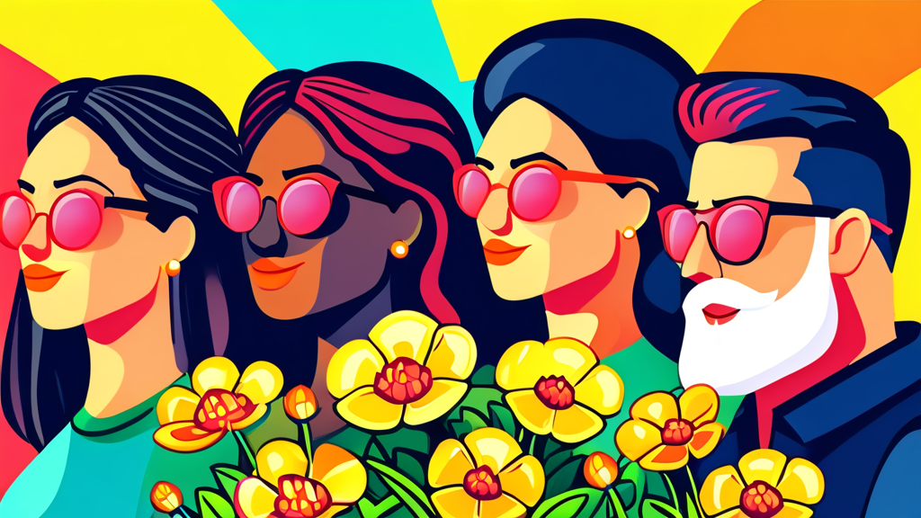 부추의 숨겨진 효능: 여성 건강과 남성 활력 증진 (cartoon 스타일)