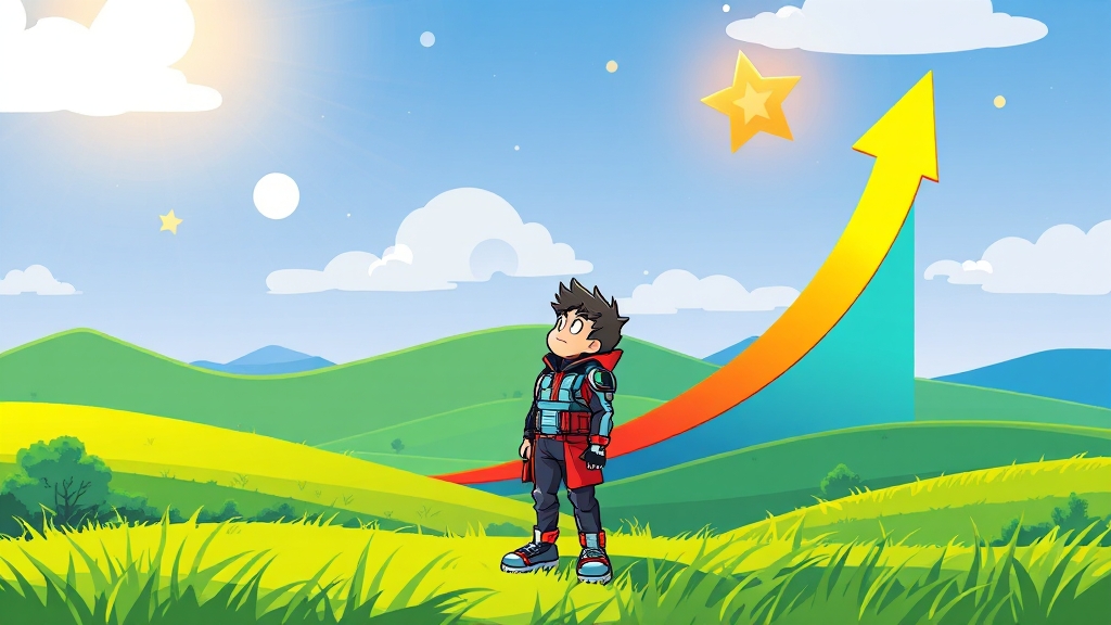 결론: 성공적인 투자 응원 (cartoon 스타일)