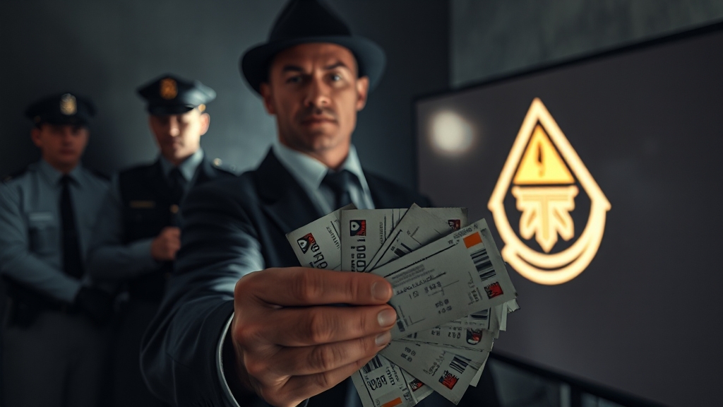 프로야구 티켓 암표 및 사기 예방 (realistic 스타일)