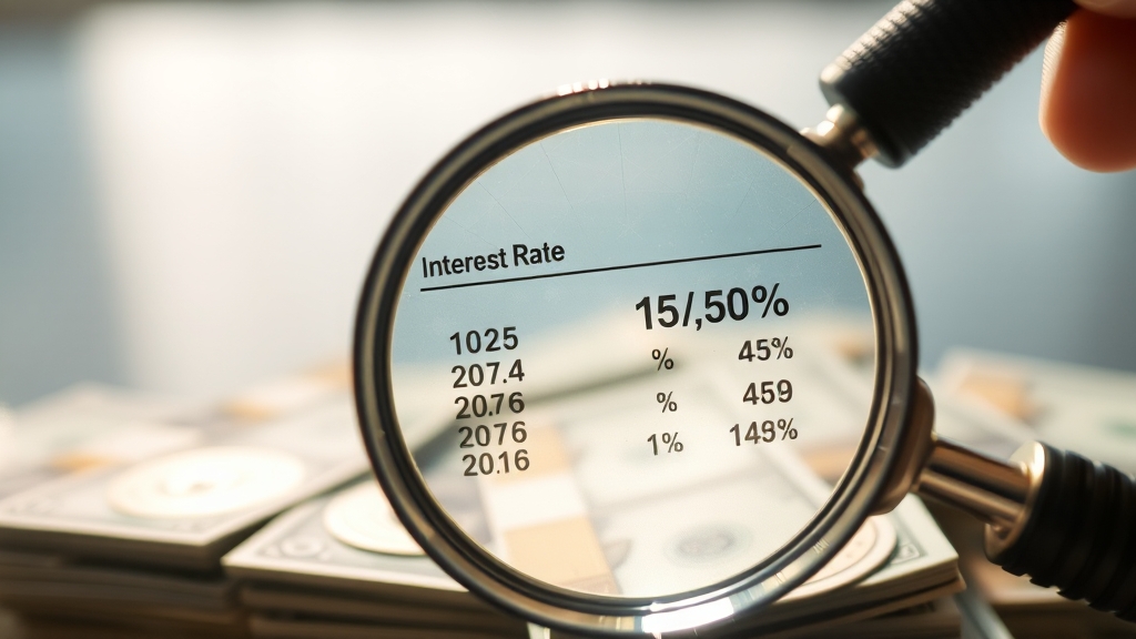 은행별 금리 비교 (realistic 스타일)