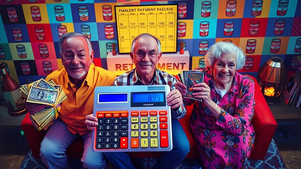 중도 해지 vs 연금 수령 (popart 스타일)