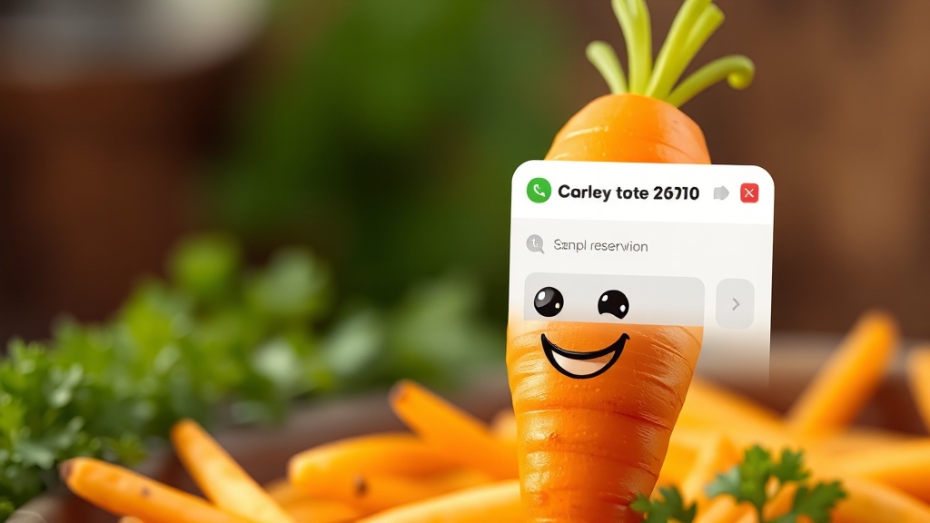 당근 채팅으로 반값택배 예약 (realistic 스타일)