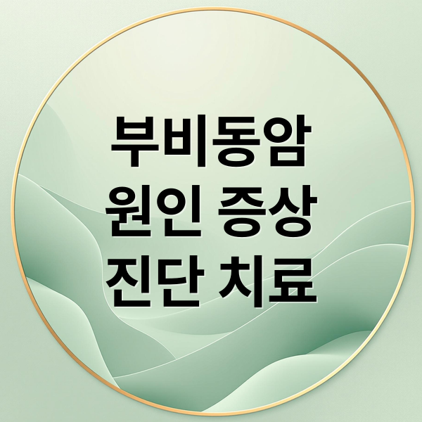 부비동암
원인 증상
진단 치료 (부비동암 증상 치료)