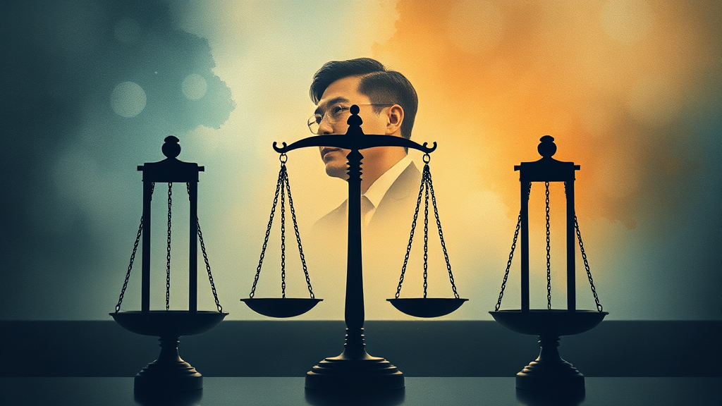 향후 재판 일정 및 전망 (watercolor 스타일)