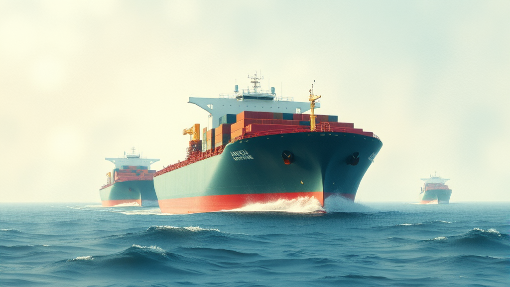 VLCC 시장 장악: 장금상선의 핵심 전략 (watercolor 스타일)