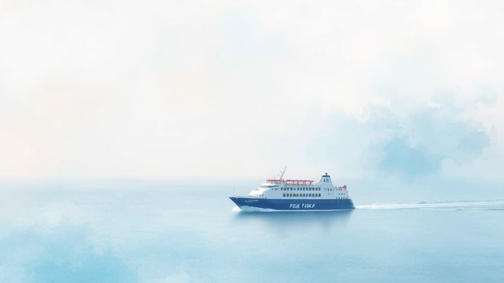 안전하고 즐거운 제주 배편 이용 팁 (watercolor 스타일)