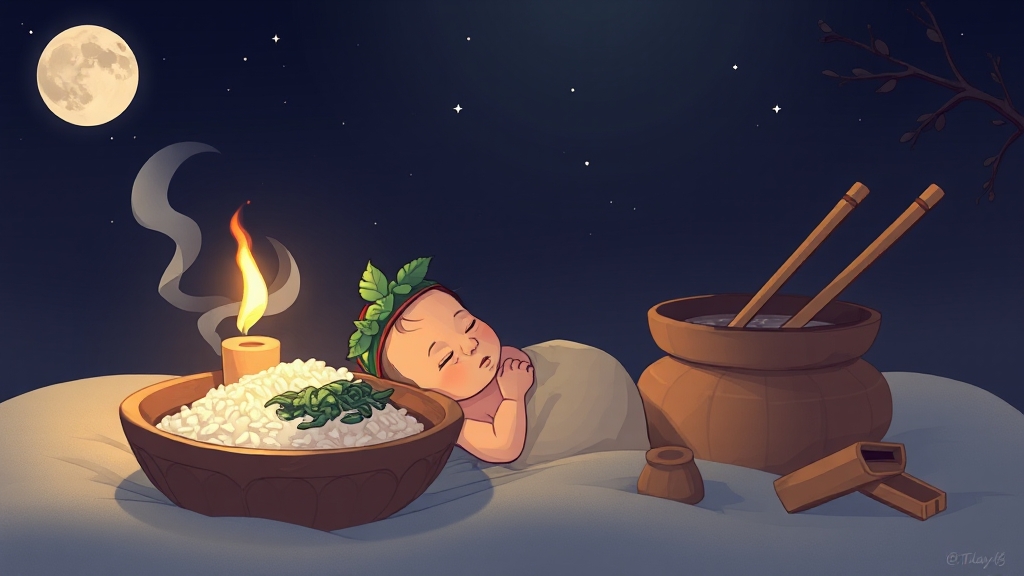 삼신상이란 무엇일까요? (illustration 스타일)