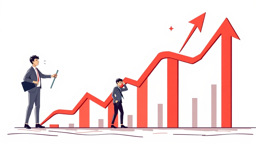 재무 리스크 및 투자 시 유의사항 (illustration 스타일)