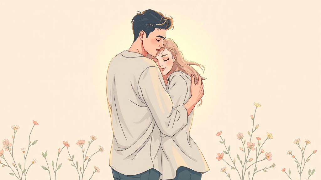 ISFP 남자와 잘 맞는 MBTI 유형 (illustration 스타일)