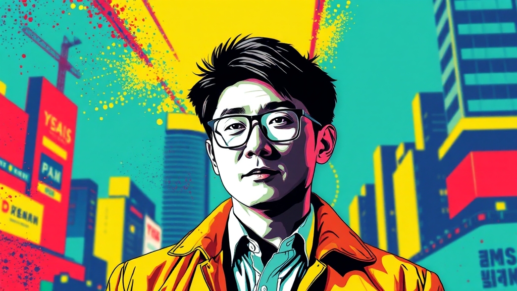 자영업자·창업자를 위한 지원 (popart 스타일)