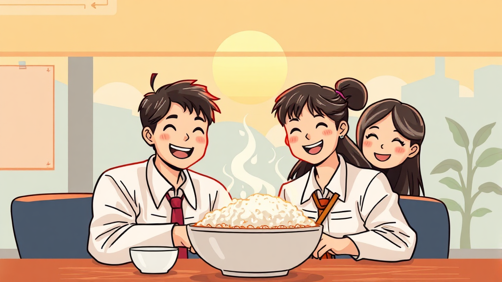 아침 식사, 어떻게 제공될까? (illustration 스타일)