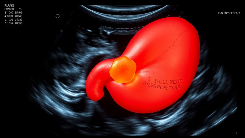 담낭용종, 치료는 어떻게? (realistic 스타일)