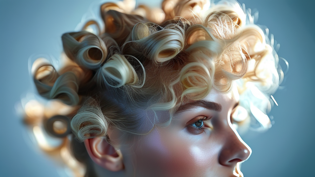 탈모 진단 병원, 어떤 검사를 받게 될까? (realistic 스타일)