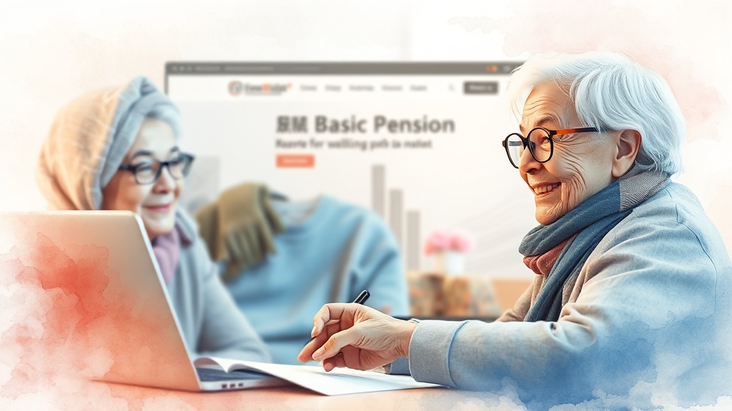 신청 방법 및 절차 (watercolor 스타일)