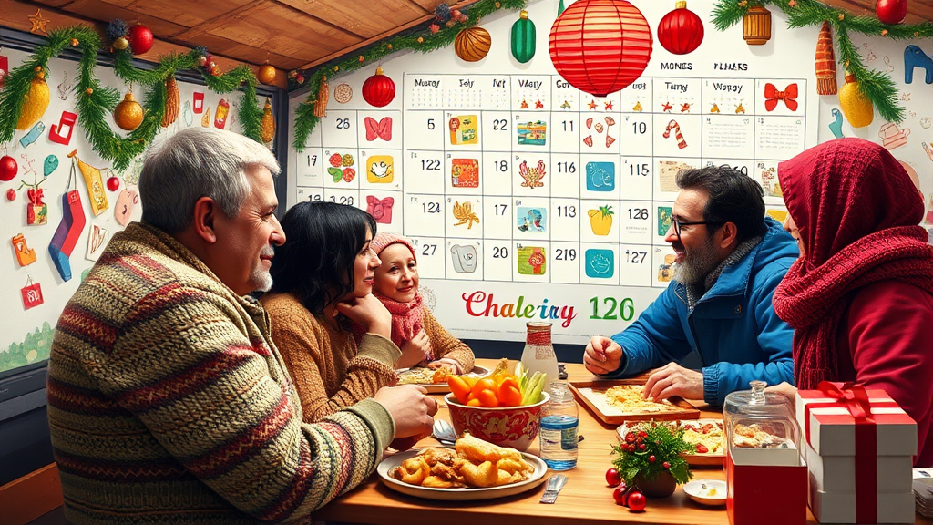 2026년 공휴일 한눈에 보기 (realistic 스타일)