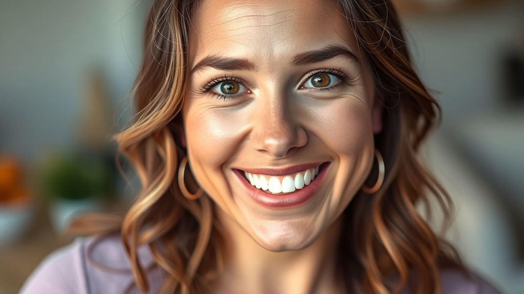 폭식증 극복 노력 (realistic 스타일)