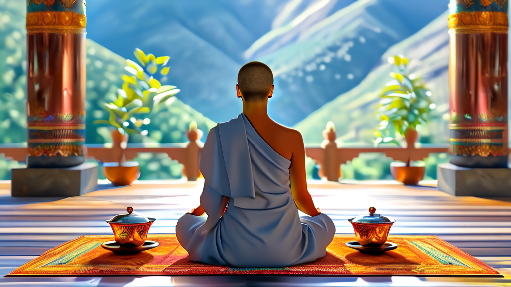 나에게 맞는 템플스테이 사찰 및 프로그램 선택 가이드 (realistic 스타일)