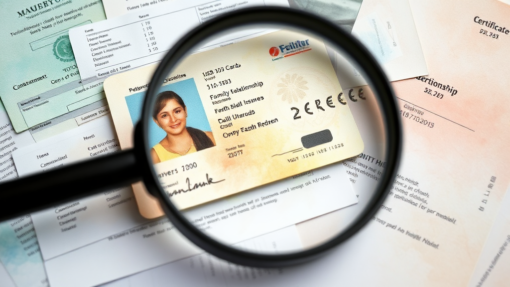 신청 시 필요 서류 완벽 정리 (watercolor 스타일)