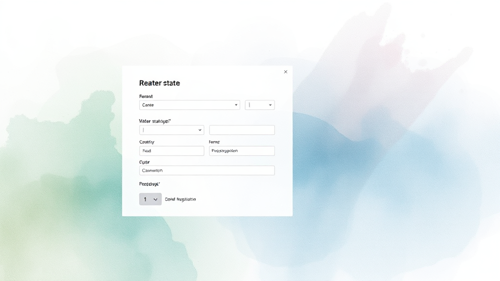 인터넷등기소 이폼 작성 완벽 가이드 (watercolor 스타일)