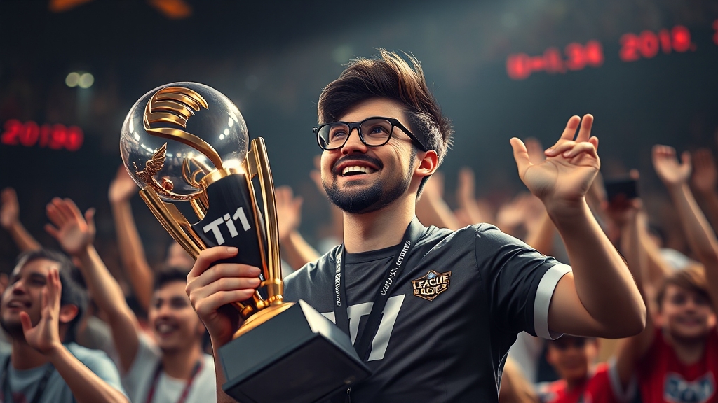 LCK 및 롤드컵 관련 뉴스 (realistic 스타일)