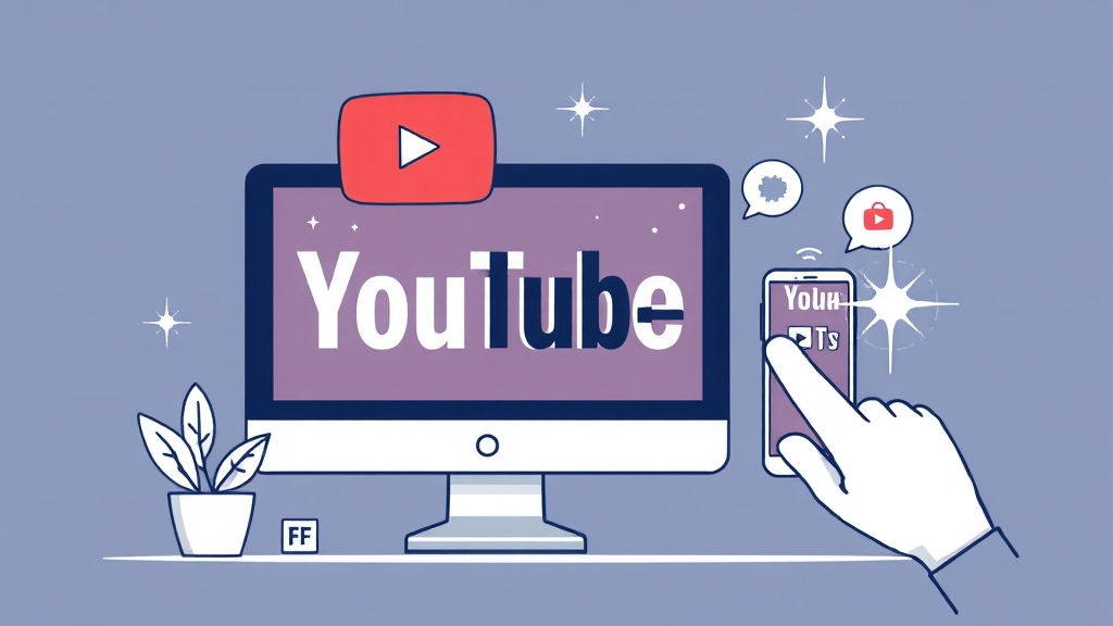 유튜브 바로가기 완벽 가이드: PC & 스마트폰 설정, 다운로드 꿀팁!(2026 최신) 6 유튜브 바로가기 활용 꿀팁 (illustration 스타일)