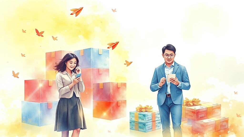 배달·택배비 지원 사업 개요 (watercolor 스타일)