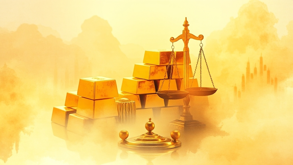 금 구매 방법 및 거래 시 유의사항 (watercolor 스타일)