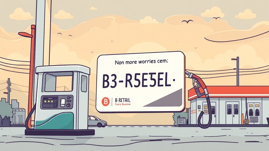 B-RETAIL 카드 상세 혜택 (illustration 스타일)