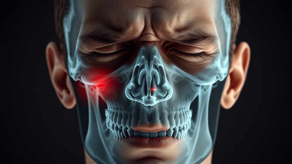 턱관절 장애 원인 사진