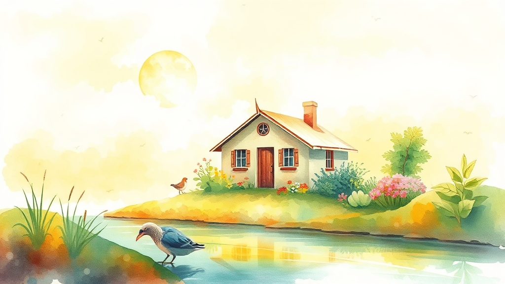 마무리 (watercolor 스타일)