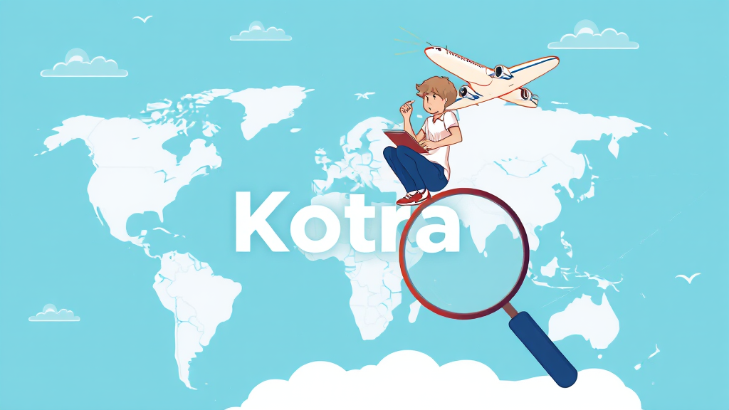 국가별 해외취업 정보 및 특징 (illustration 스타일)