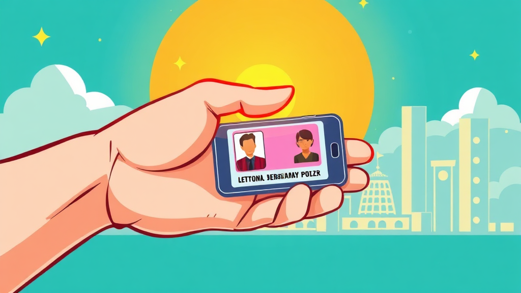 스마트한 생활 시작 (cartoon 스타일)