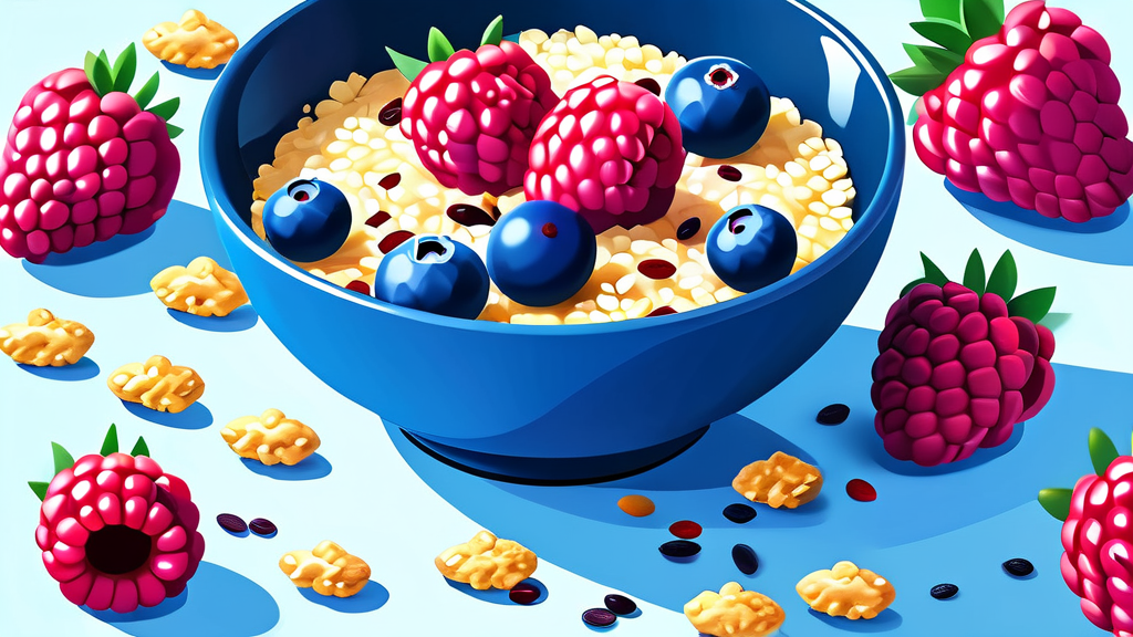 혈관 건강을 위한 식단 구성 가이드 (illustration 스타일)