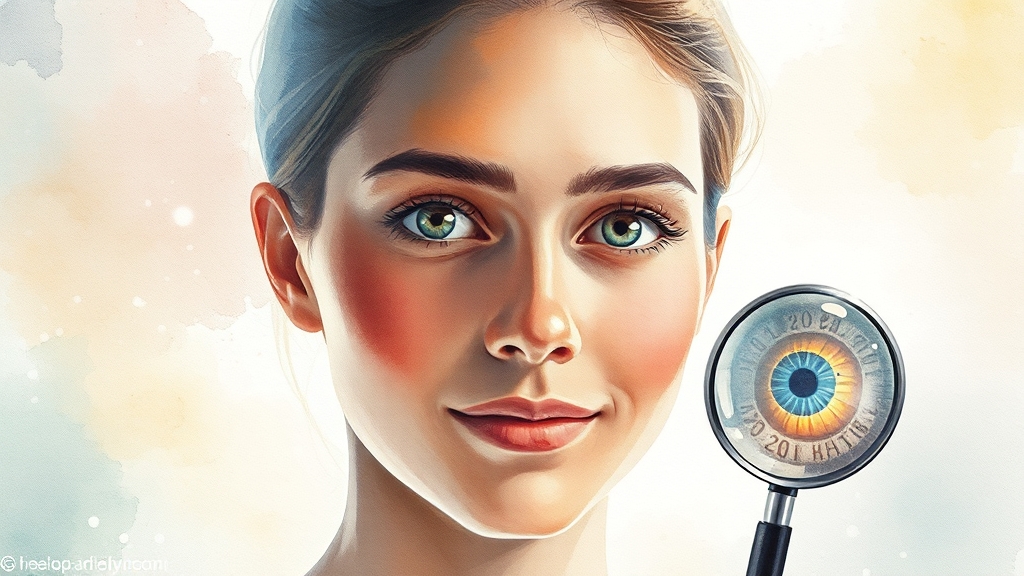 눈 건강의 적, 무엇일까요? (watercolor 스타일)