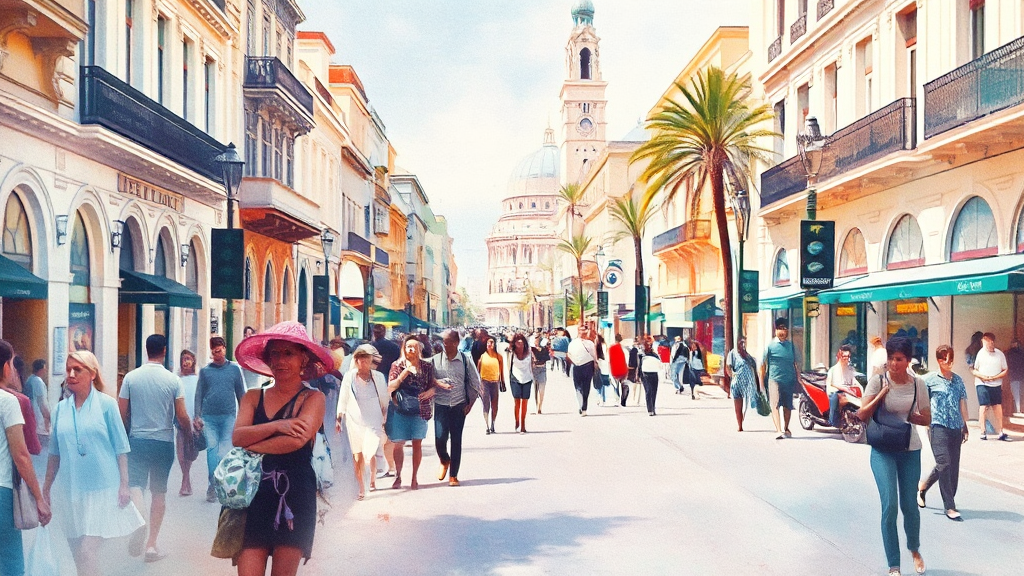 관광세, 왜 내야 할까요? (watercolor 스타일)