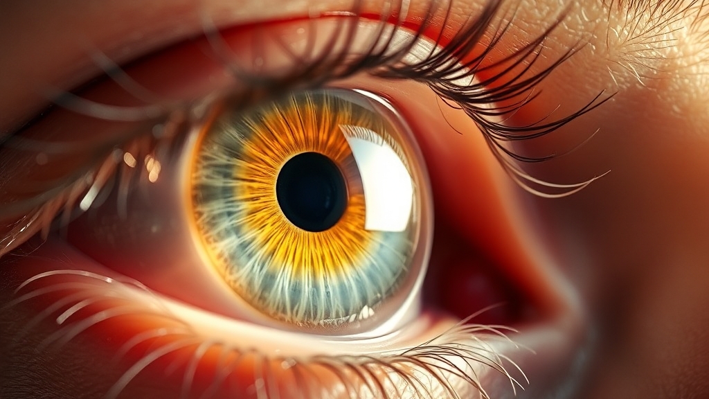 스마일라식: 차세대 시력교정술 (realistic 스타일)