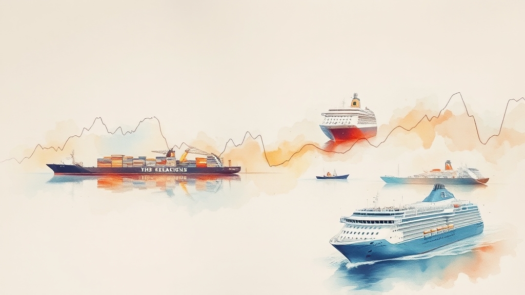 조선주 투자 시 유의사항 (watercolor 스타일)