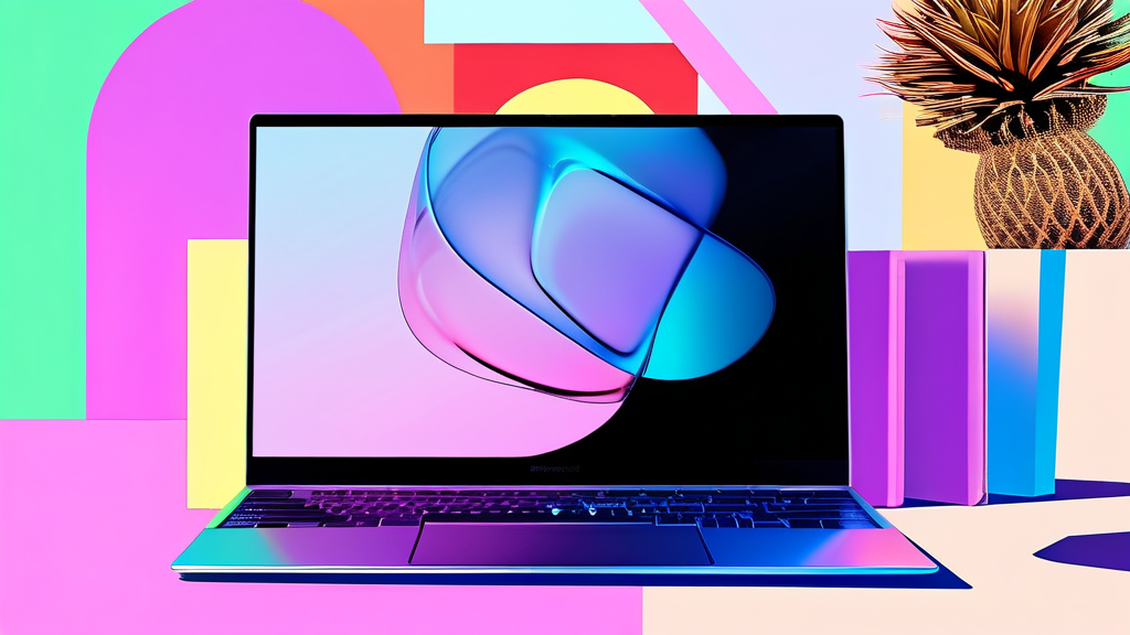 그램 15, 휴대성과 성능의 완벽한 조화 (illustration 스타일)