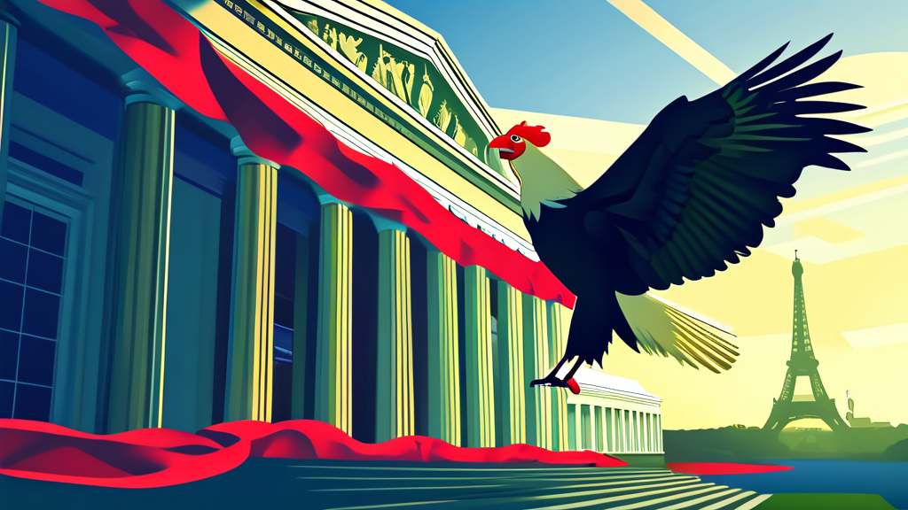 미국 독립 250주년 기념: 특별한 100달러 지폐의 등장 (illustration 스타일)