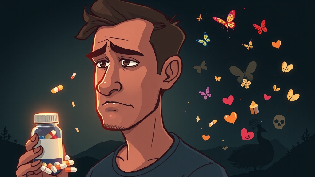 아보다트 부작용 & 대처법 (cartoon 스타일)